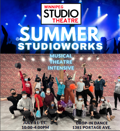 studioworks summer training camp graphic