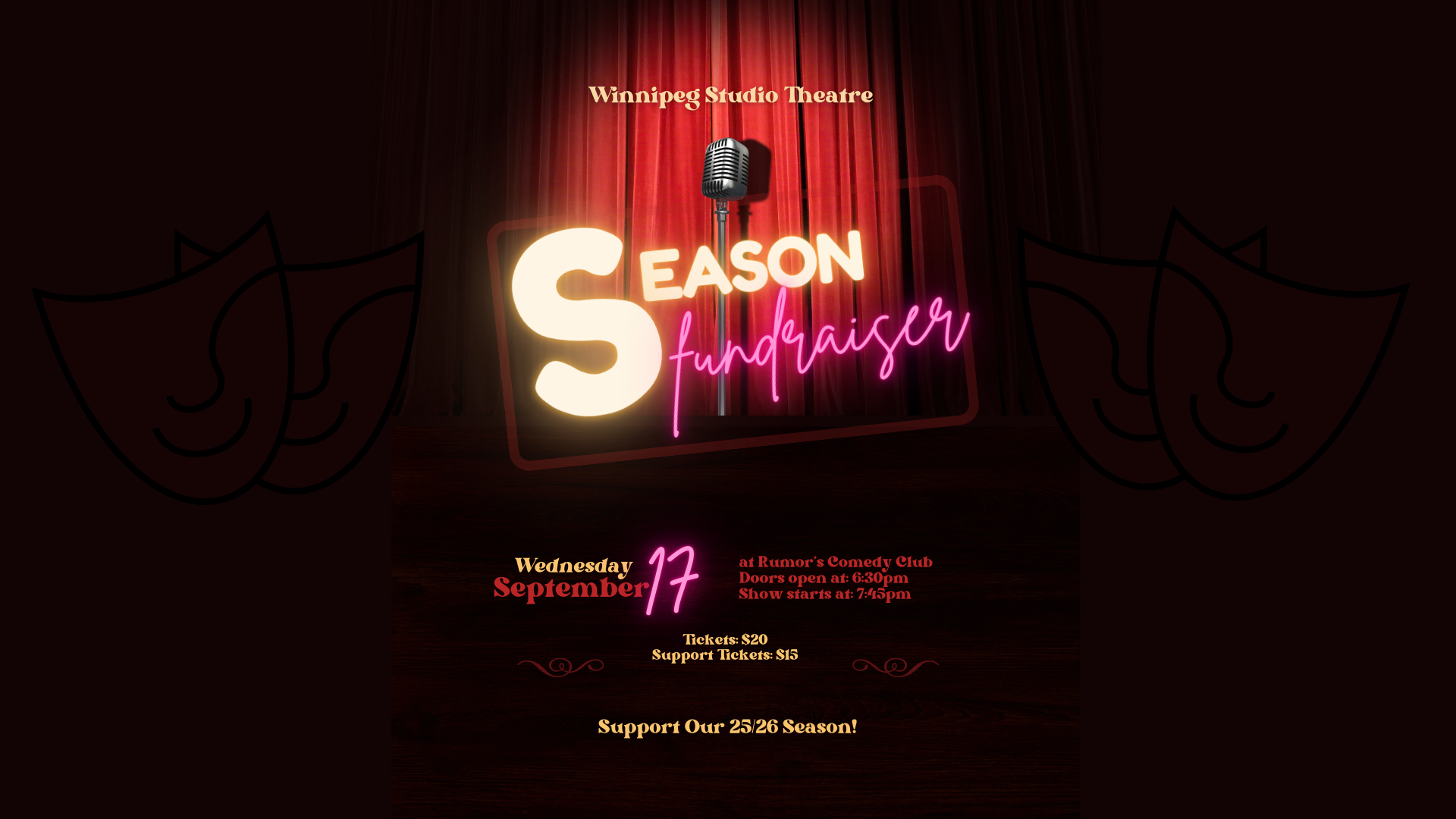 Stand Up Comedy Show Flyer (Presentation)